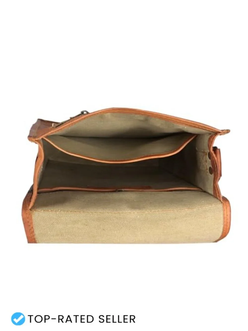 Full Grain Leather Messenger Bag Satchel Tablet Bag 11 inch Unisex